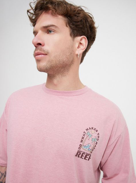 Polera MC Playa Back Print DWMYH-2