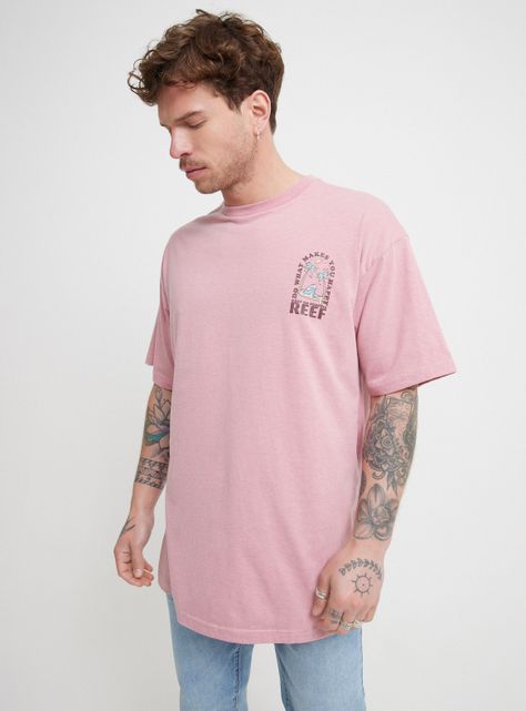 Polera MC Playa Back Print DWMYH-0