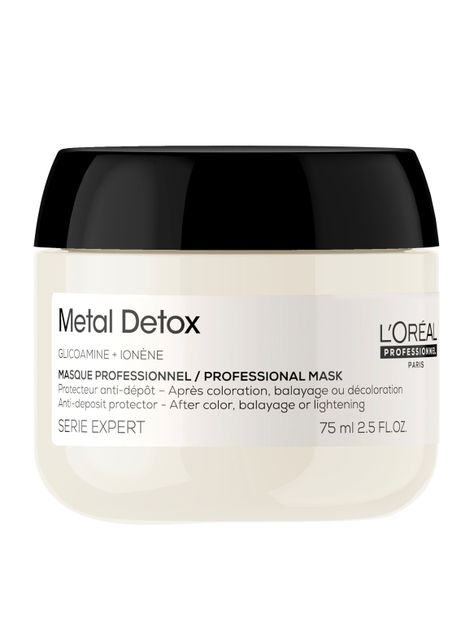 Set Metal Detox Anti-Quiebre Cabello Dañado y con Color Shampoo 300 ml + Máscara 75 ml + Aceite Absolut Repair 30 ml Serie Expert-2