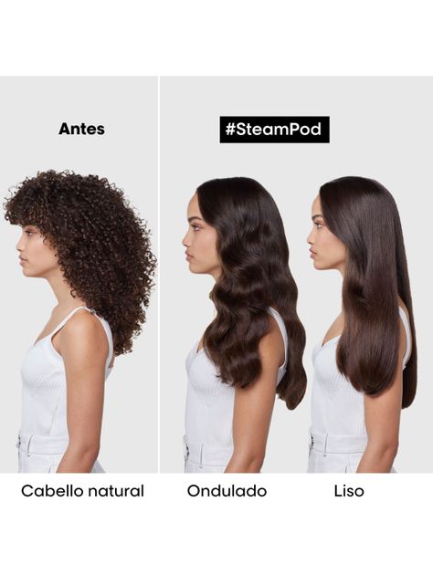 Set Alisador y Rizador Profesional de Cabello a Vapor SteamPod 4-2