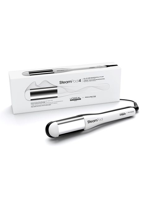 Set Alisador y Rizador Profesional de Cabello a Vapor SteamPod 4-0
