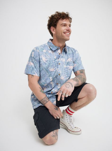 Camisa Algodón Hawaiana-3