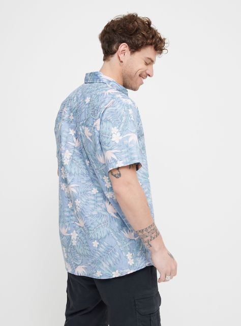Camisa Algodón Hawaiana-1