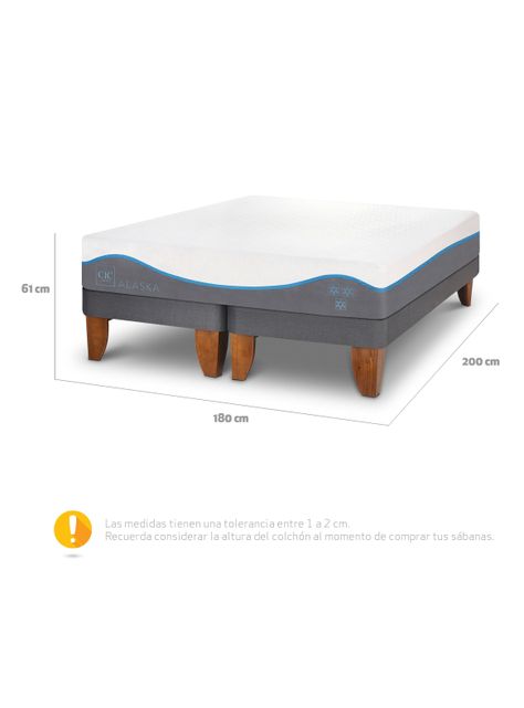 Cama Europea Alaska King-1