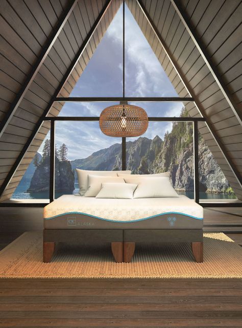 Cama Europea Alaska King + Set Muebles Baker-3