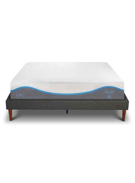 Cama Europea Curve Alaska 2 Plazas Base Dividida-0