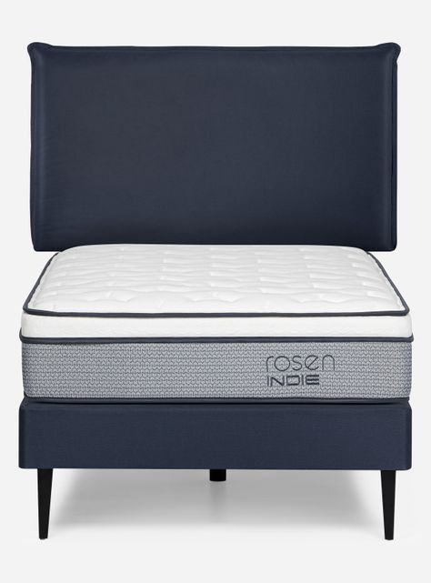 Cama Europea Indie 1 Plaza + Respaldo Maurice-1