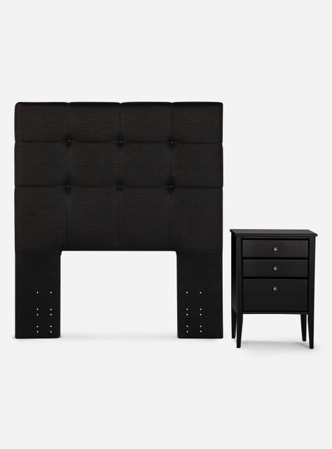 Cama Europea Indie 1.5 Plazas + Set Muebles Issey-2