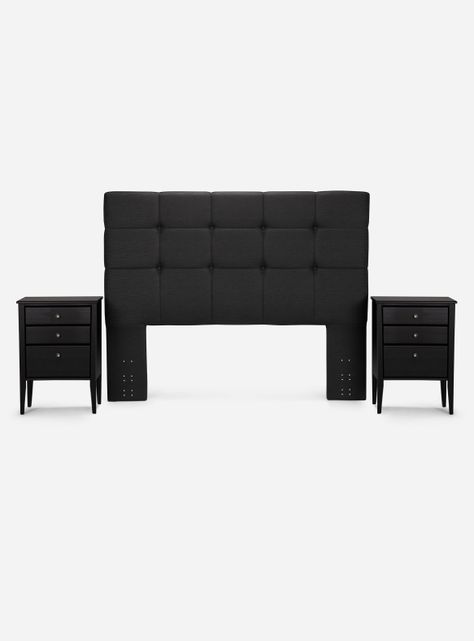 Cama Europea Indie 2 Plazas + Set de Muebles Issey-2