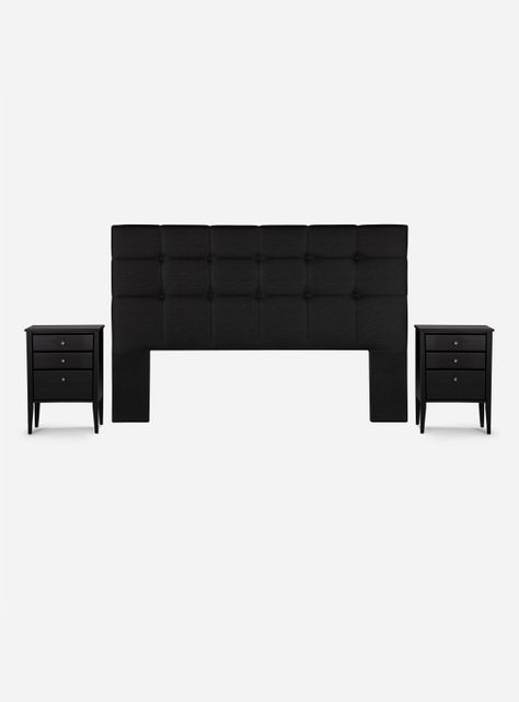 Cama Europea Indie King + Set de Muebles Issey-2