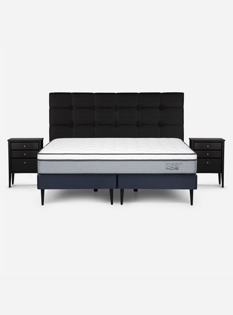 Cama Europea Indie King + Set de Muebles Issey-1