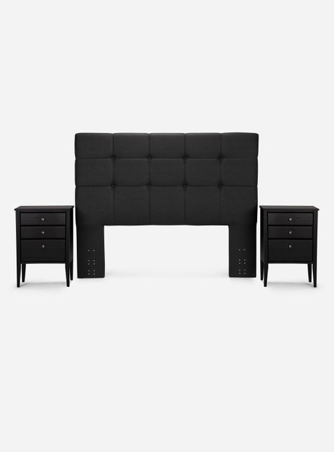 Cama Europea Autonomy 2 Plazas Base Dividida + Set Muebles-2