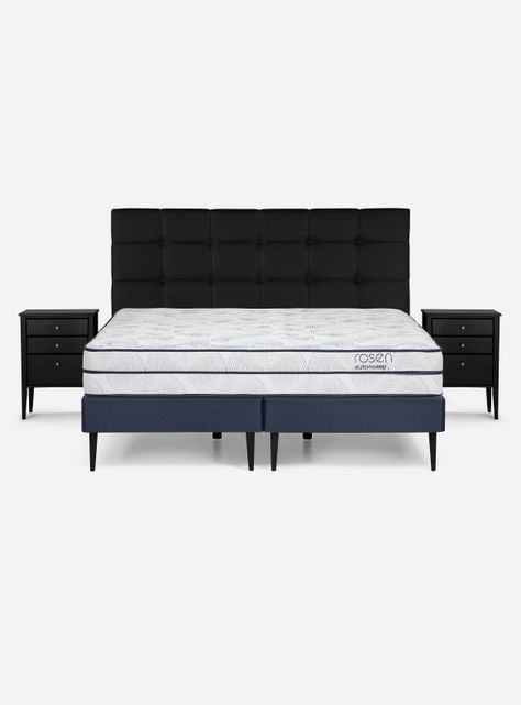 Cama Europea Autonomy King + Set Muebles-1