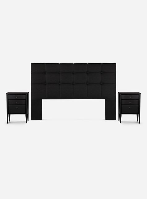 Cama Europea Autonomy King + Set Muebles-2