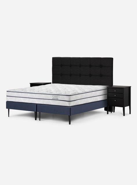 Cama Europea Autonomy King + Set Muebles-0