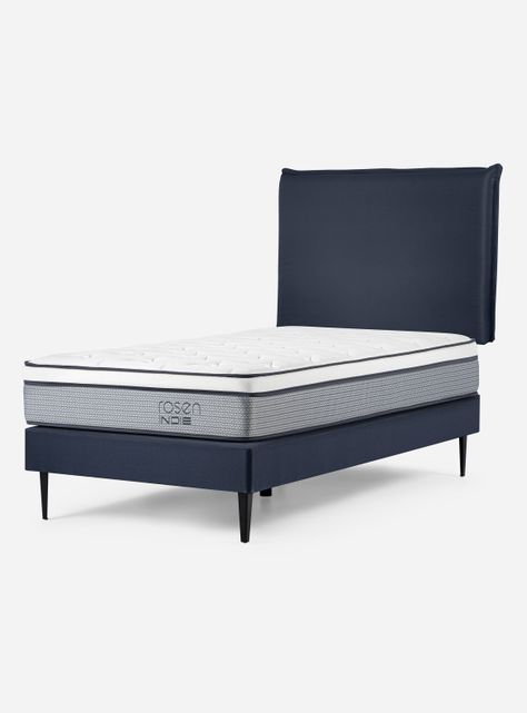Cama Europea Indie 1.5 Plazas + Respaldo-0