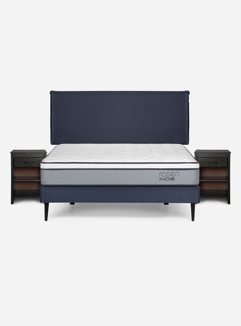 Cama Europea Indie 2 Plazas + Set Muebles Maurice-1