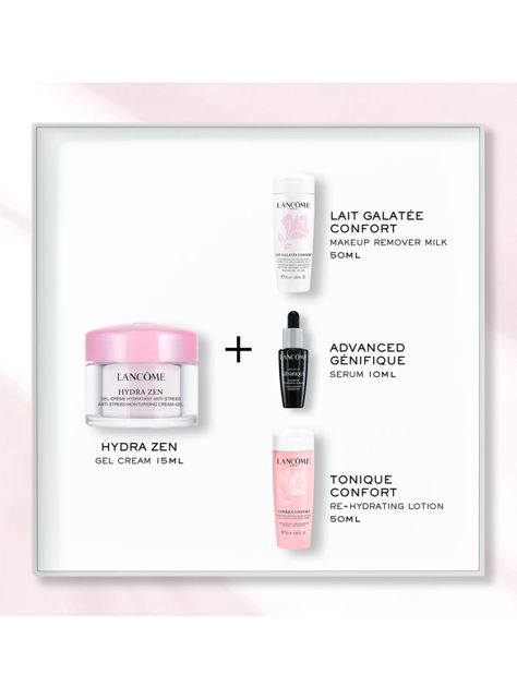 Set Rutina Hidratante Lancôme Hydra Zen 15ml-1