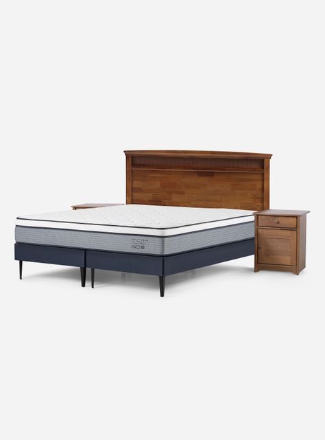 Cama Europea Indie King + Set Muebles-0