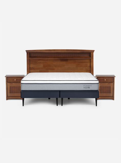 Cama Europea Indie King + Set Muebles-1