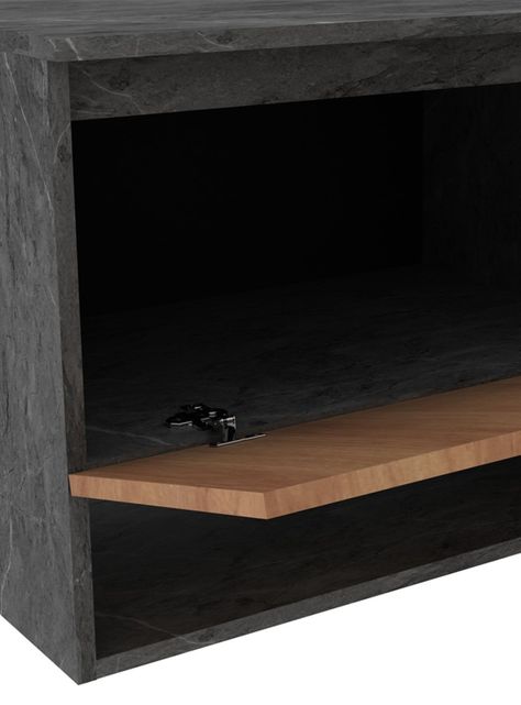 Mueble Baño Aéreo con Lavamanos 1 Puerta-2