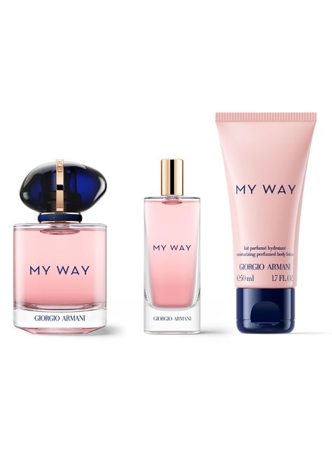 Set Perfumes My Way EDP Mujer 90 ml + Mini 15 ml + Body Lotion 50 ml-0