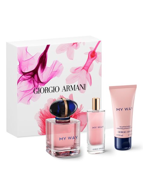 Set Perfumes My Way EDP Mujer 90 ml + Mini 15 ml + Body Lotion 50 ml-1