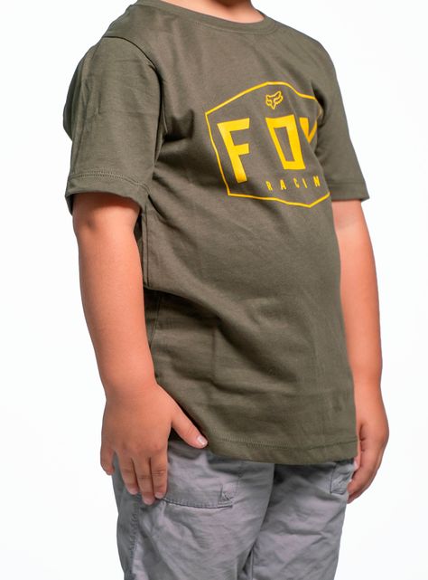 Polera Crest Niño Blanco-2