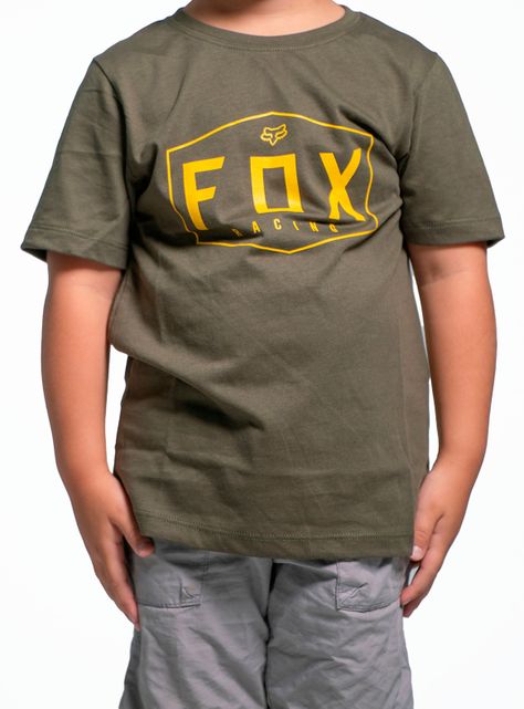 Polera Crest Niño Blanco-0