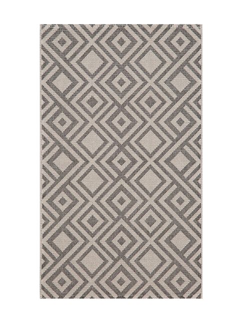 Alfombra Cotton Kali 160 x 230 cm Gris Claro-0