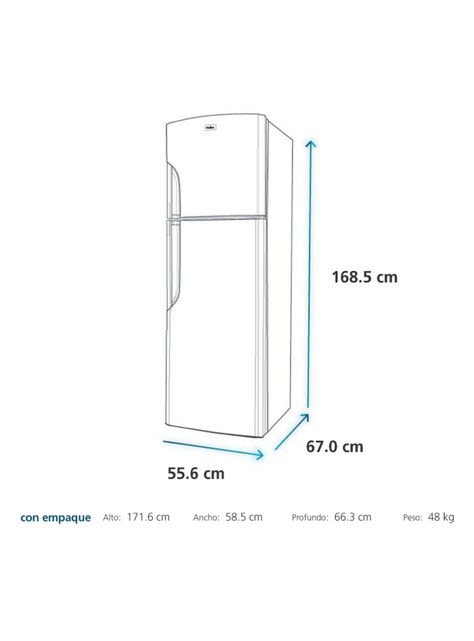 Refrigerador Top Mount No Frost 250 Litros RMA250PHUG1 Grafito-1