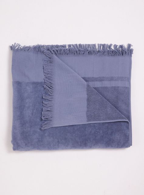 Toalla de Playa Unicolor 100x180 cm-2
