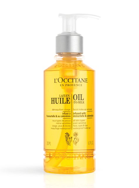 Aceite L'Occitane Desmaquillante Immortelle y Caléndula 200 ml-0
