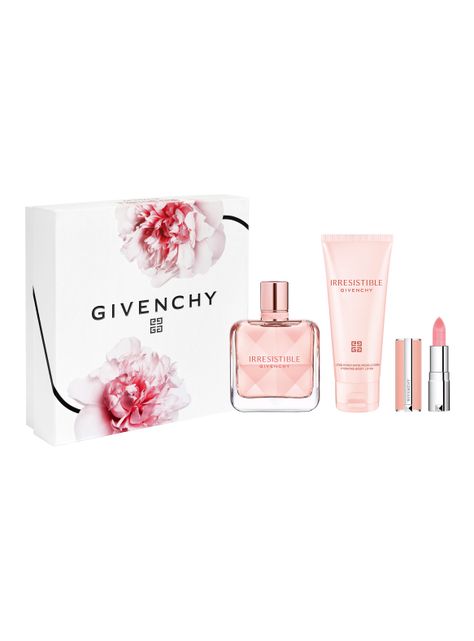 Set Perfume Givenchy Givenchy Irresistible EDP 50 ml + Crema Corporal 75 ml + Mini labial Rose Perfecto 1.5 g-1