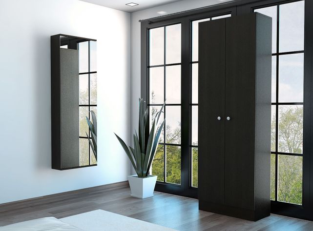 Combo Dormitorio Dreams 3: Clóset 2P + Zapatero Wengue-1