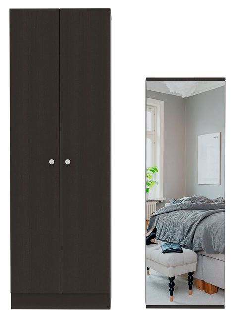 Combo Dormitorio Dreams 3: Clóset 2P + Zapatero Wengue-0