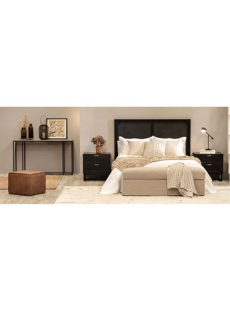 Pouf Industrial Look Cuero-4