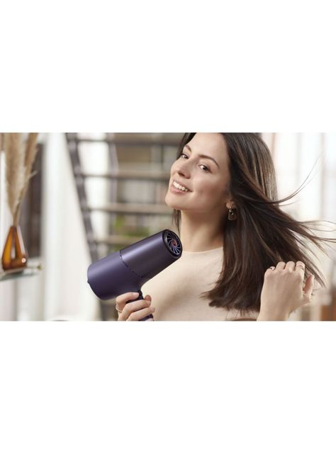 Secador de Pelo Serie 5000 BHD514/00 Morado Metálico-3