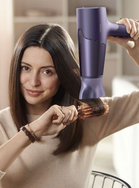 Secador de Pelo Serie 5000 BHD514/00 Morado Metálico-6