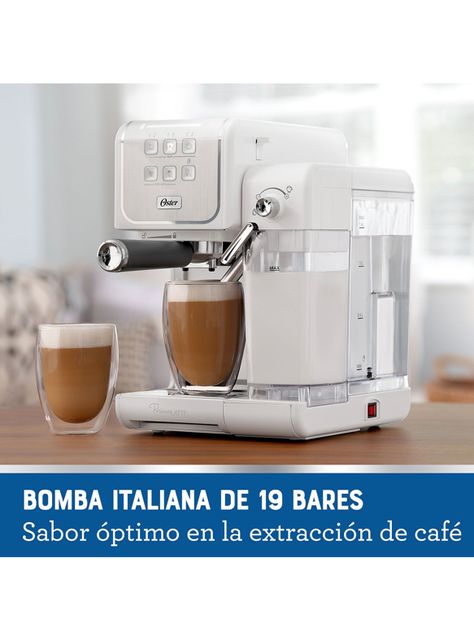 Cafetera Espresso PrimaLatte Touch Blanca BVSTEM6801W-3