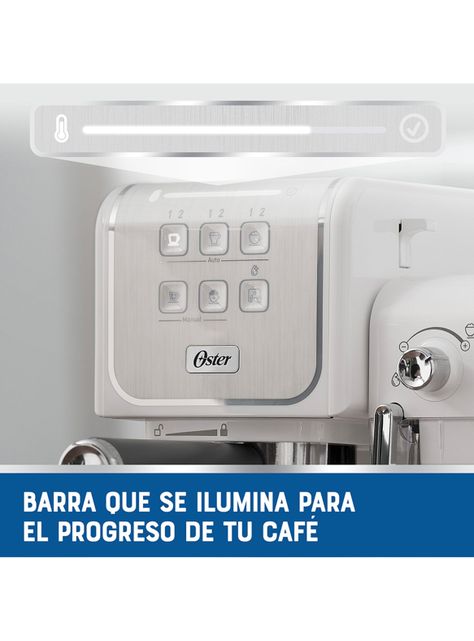 Cafetera Espresso PrimaLatte Touch Blanca BVSTEM6801W-5
