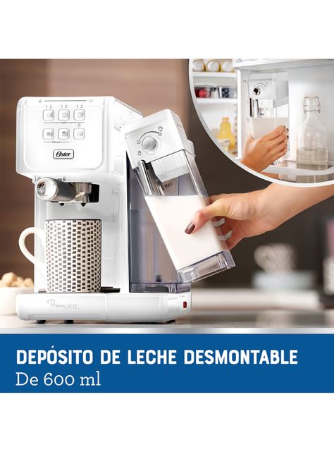 Cafetera Espresso PrimaLatte Touch Blanca BVSTEM6801W-8