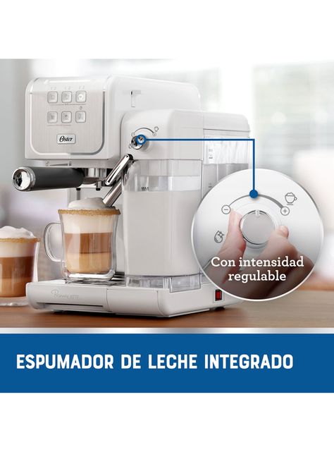 Cafetera Espresso PrimaLatte Touch Blanca BVSTEM6801W-9