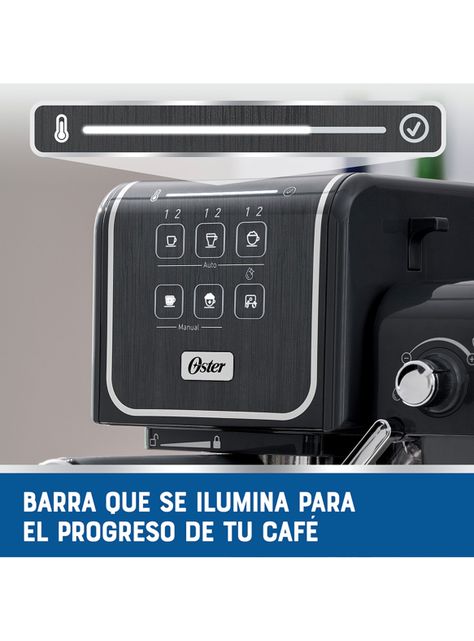 Cafetera Espresso PrimaLatte Touch Gris BVSTEM6801M-5