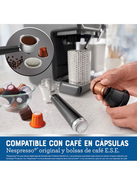 Cafetera Espresso PrimaLatte Touch Gris BVSTEM6801M-6