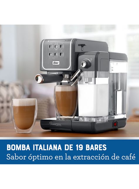 Cafetera Espresso PrimaLatte Touch Gris BVSTEM6801M-3