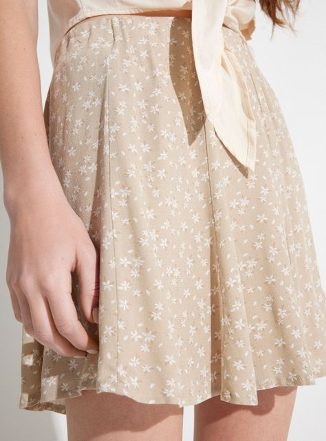 Mini Falda Estampada Vuelos-2
