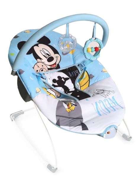 Silla Nido Vibradora Mickey Azul Disney-2