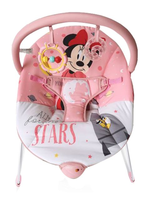 Silla Nido Vibradora Minnie Rosada Disney-1