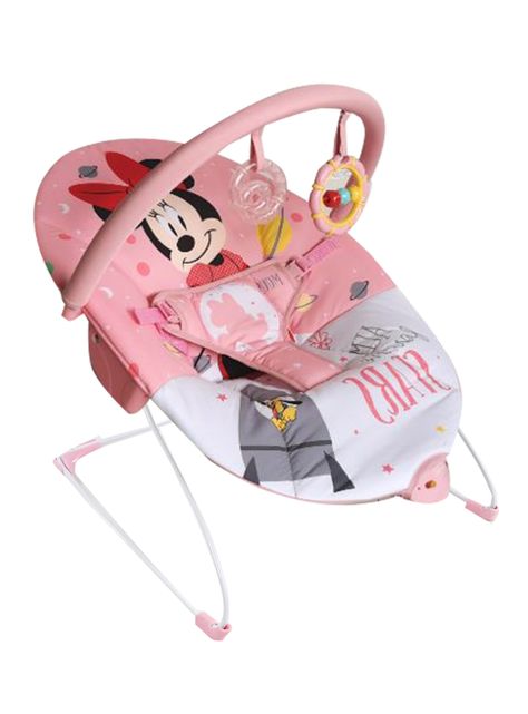 Silla Nido Vibradora Minnie Rosada Disney-0